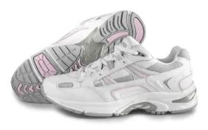 10000054650 VIONIC 23WALK LEATHER TEXTILE WOMEN'S LOW TOP SNEAKERS- 7.5 - Like New