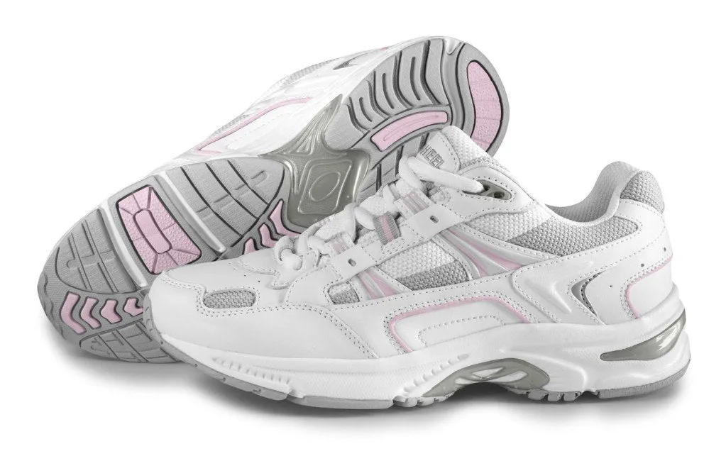 10000054650 VIONIC 23WALK LEATHER TEXTILE WOMEN'S LOW TOP SNEAKERS- 7.5 - Like New