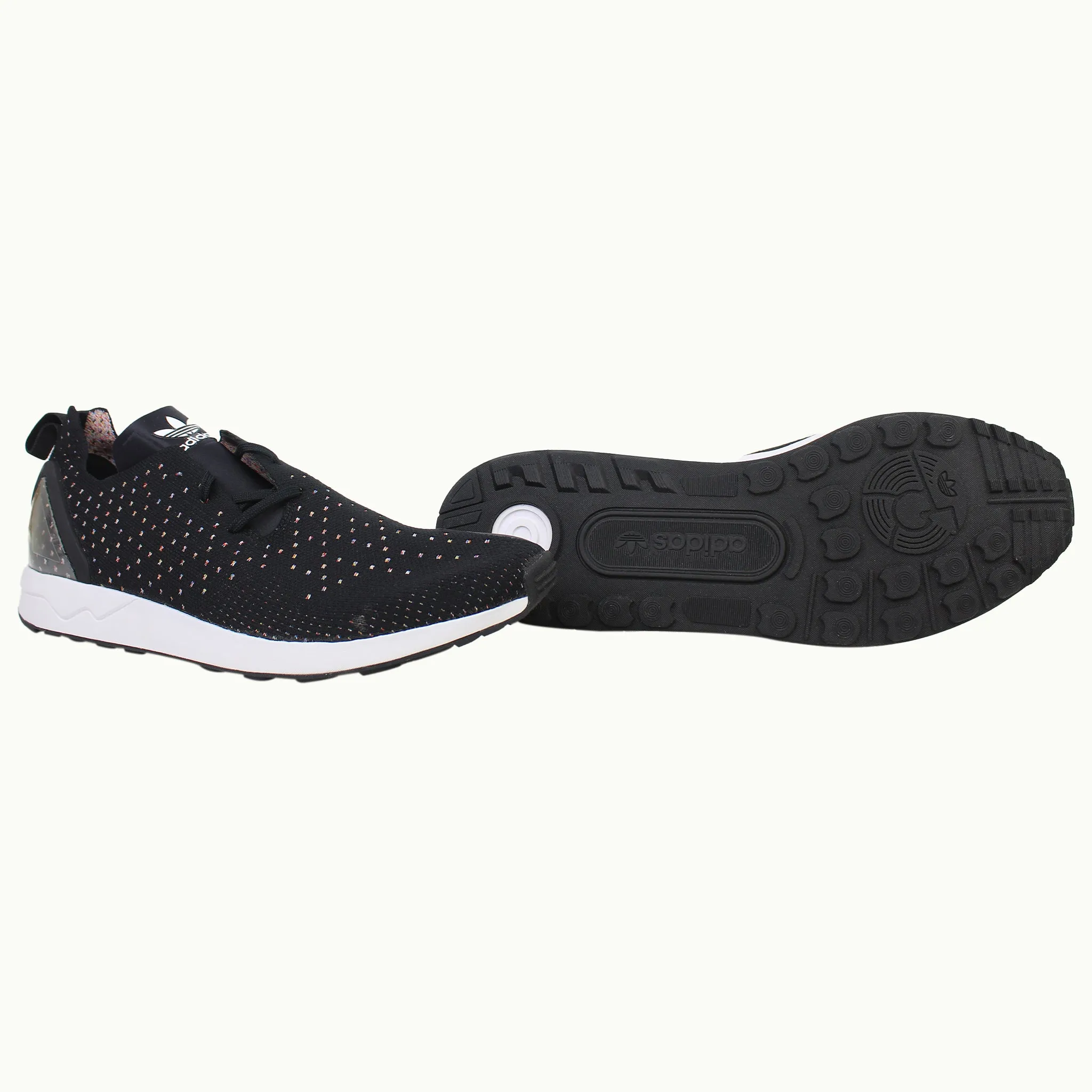 Adidas ZX Flux Weave Mens Black Trainers NO BOX