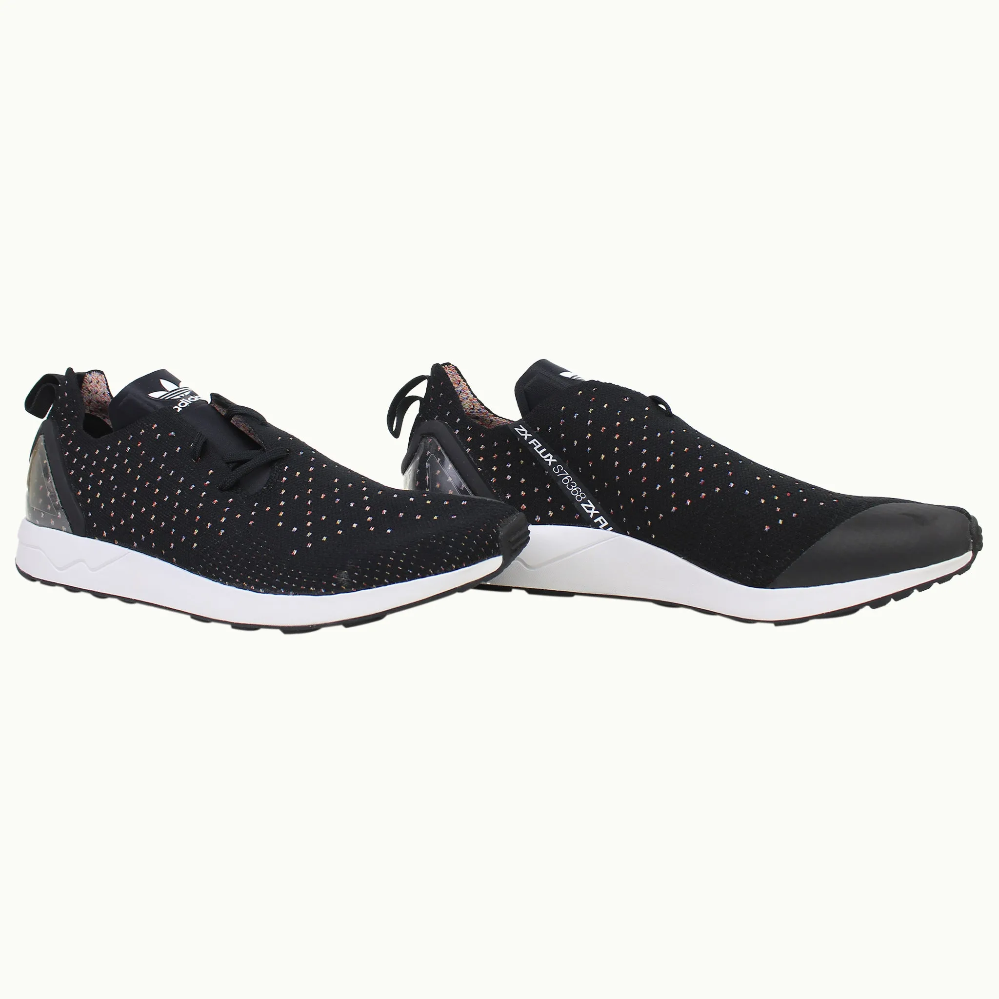 Adidas ZX Flux Weave Mens Black Trainers NO BOX