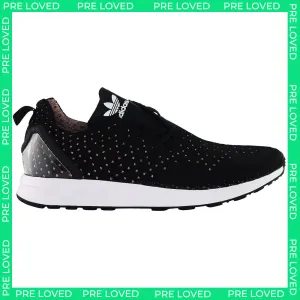 Adidas ZX Flux Weave Mens Black Trainers NO BOX