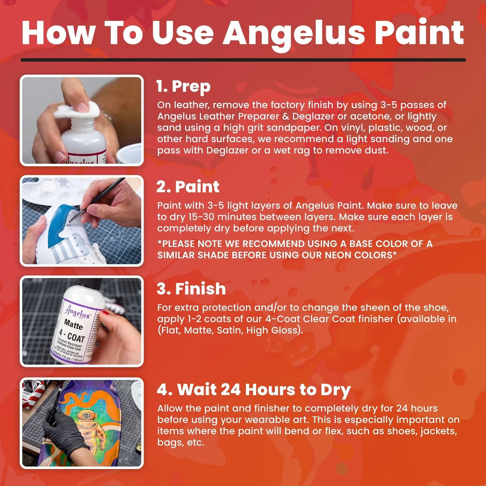 Angelus Mustard Paint