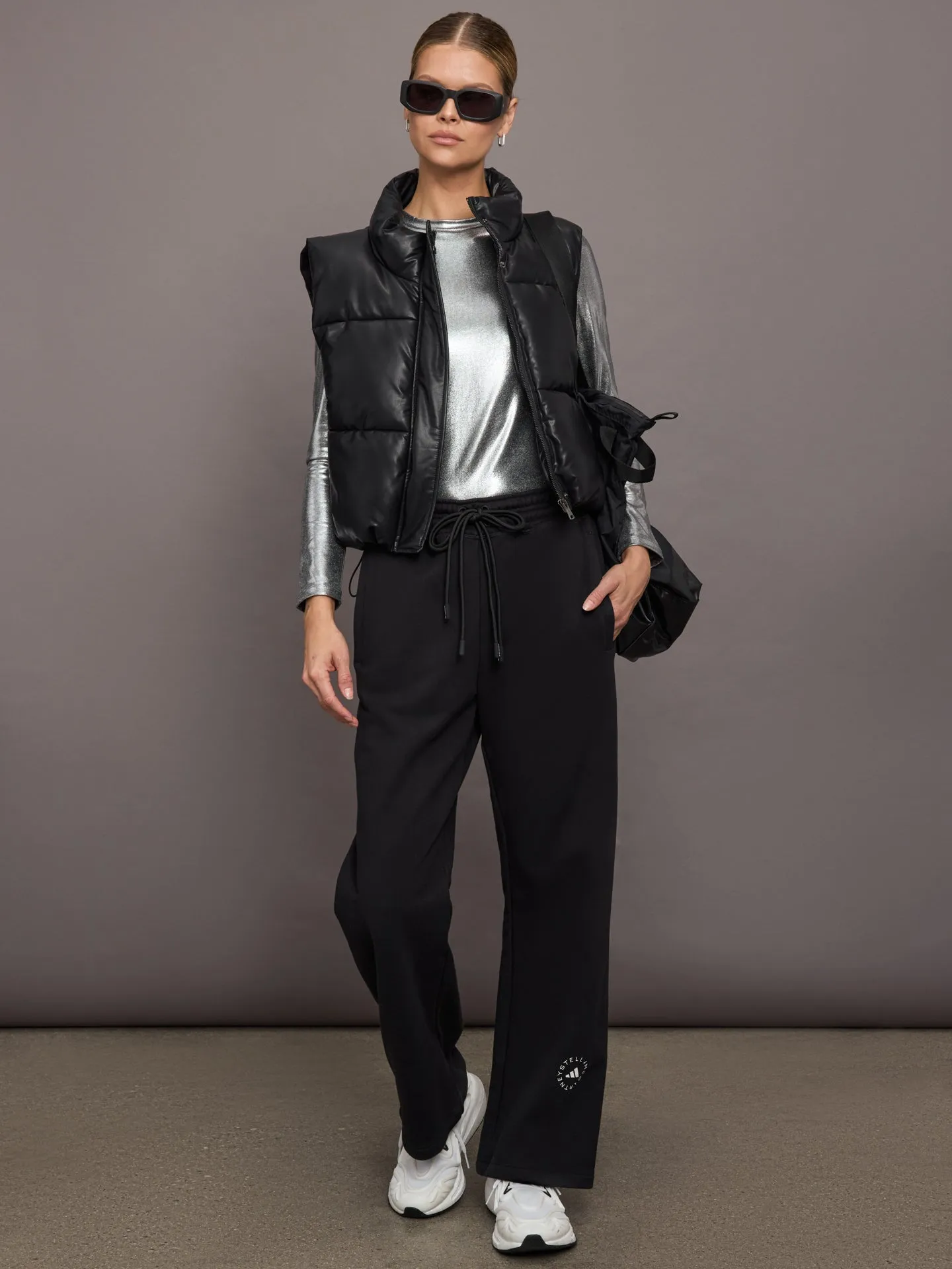 aSMC Straight Leg Pants - Black