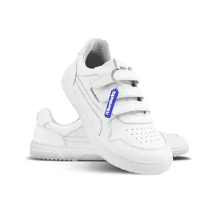 Barebarics Zing Velcro Leather Sneaker - All White 36 - Like New