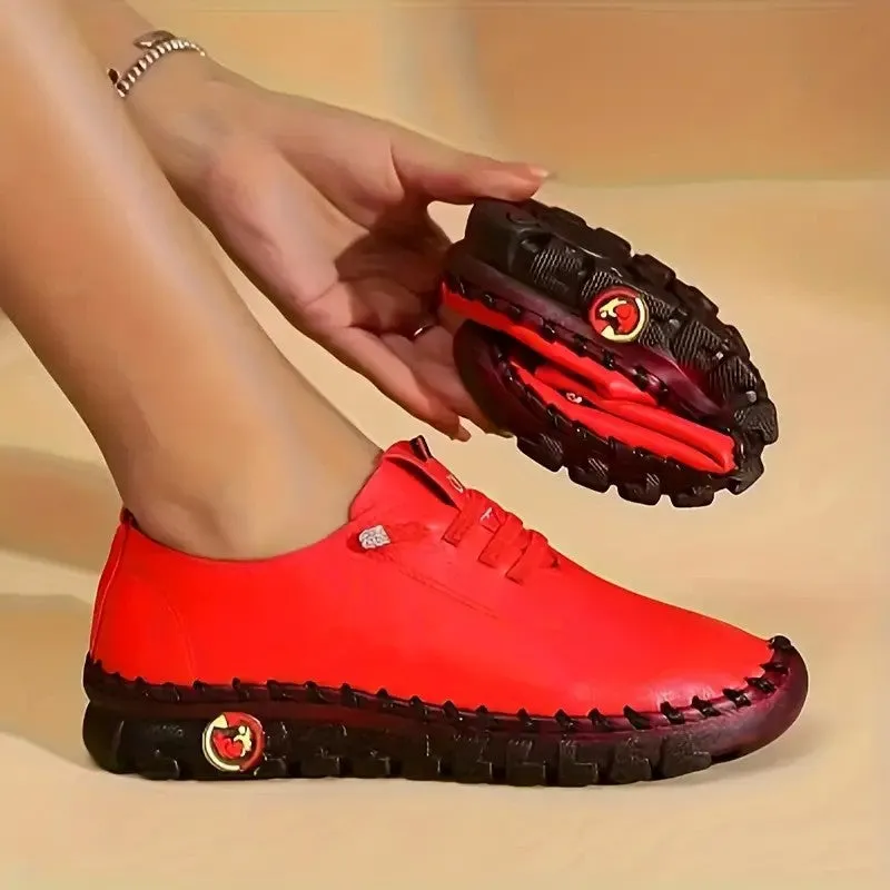 Belifi Autumn Women's Elastic Soft-Sole Flat Casual Shoes