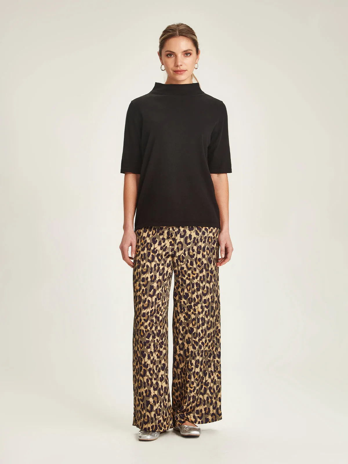 Carrie Leopard Pant Sills