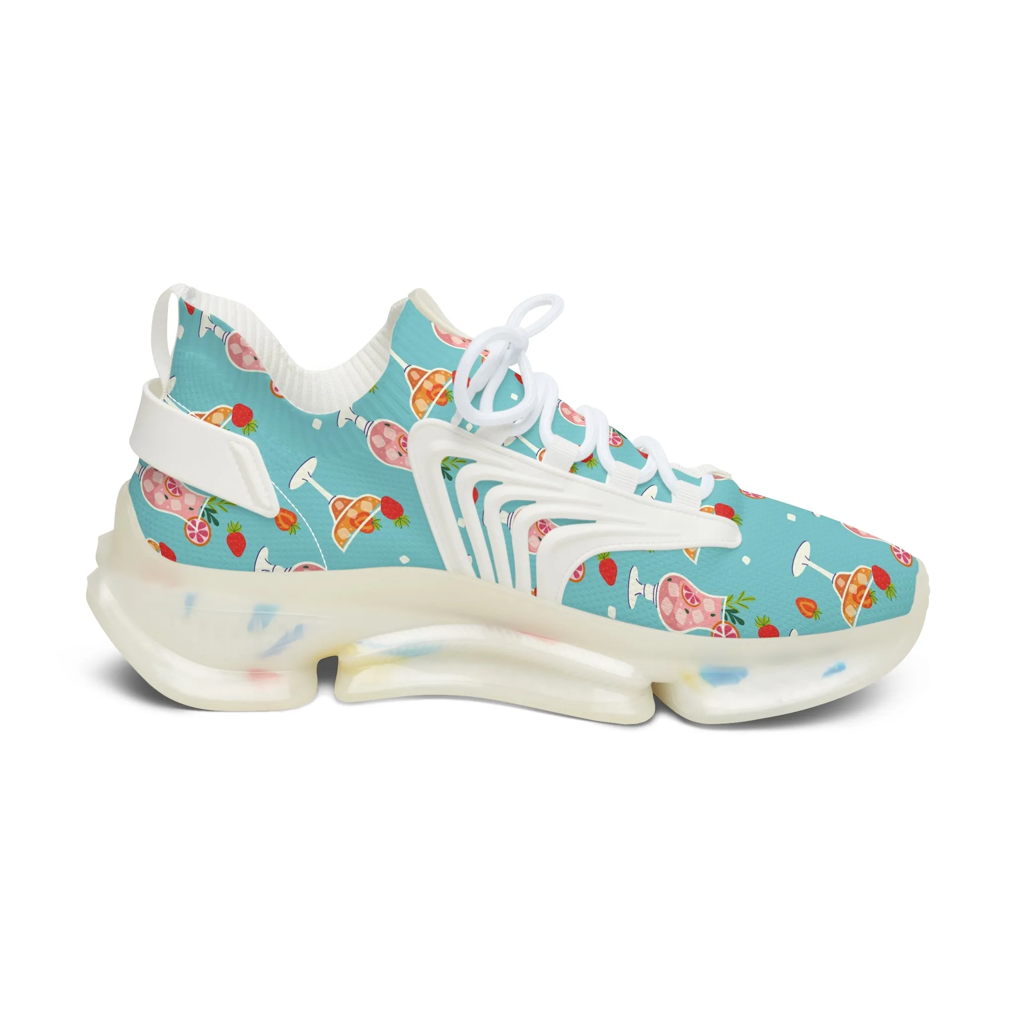 Cocktail Drinks Women's Mesh Sneakers