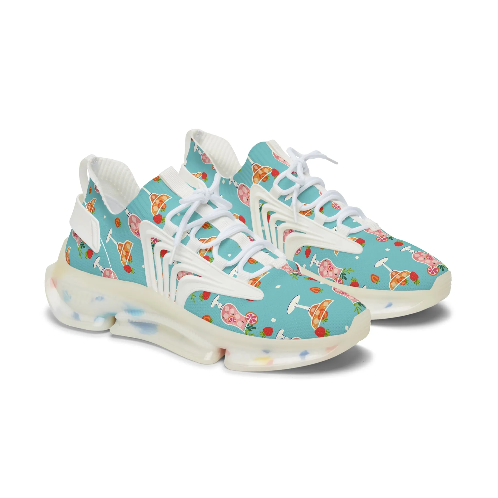 Cocktail Drinks Women's Mesh Sneakers