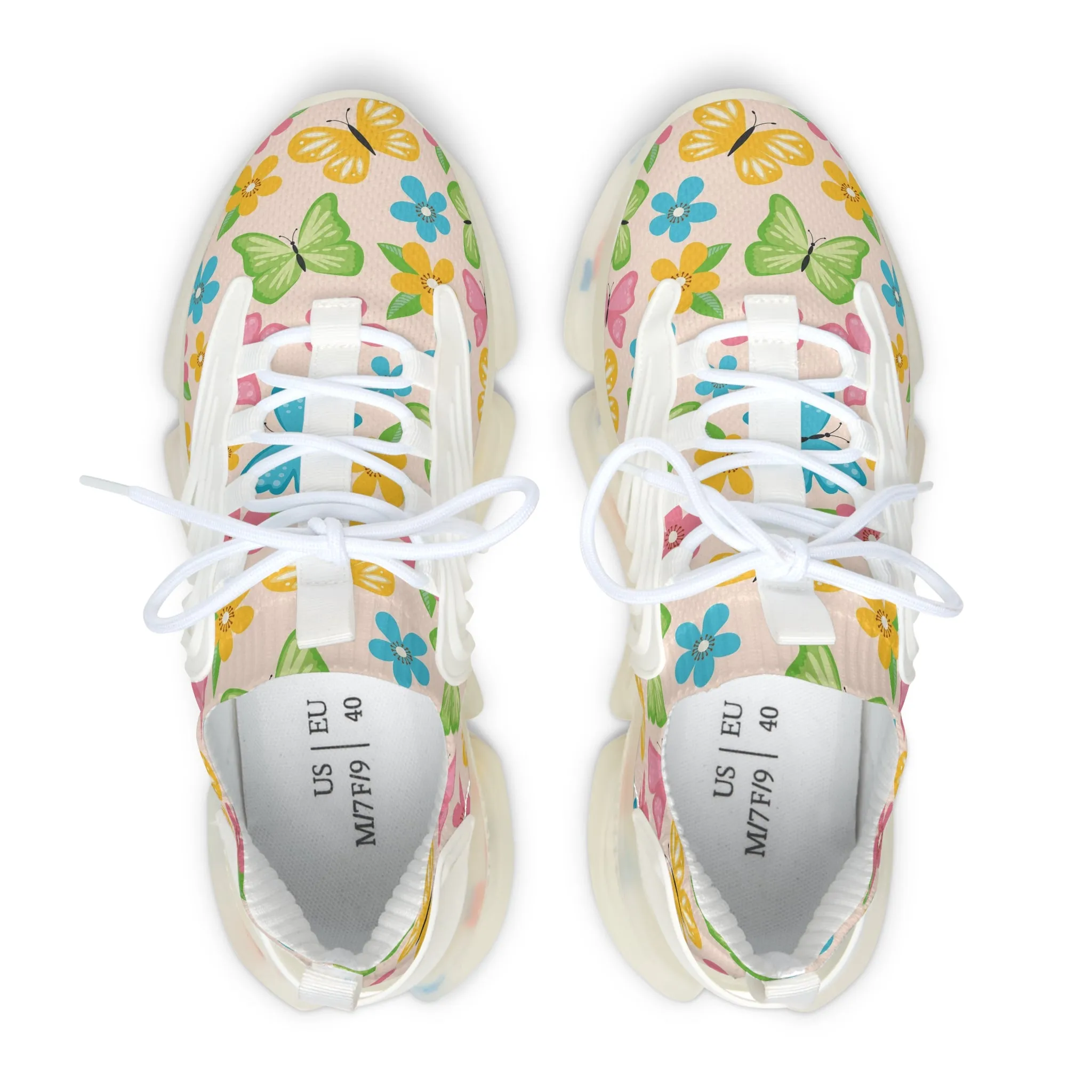 Cute Butterfly Women's Mesh Sneakers