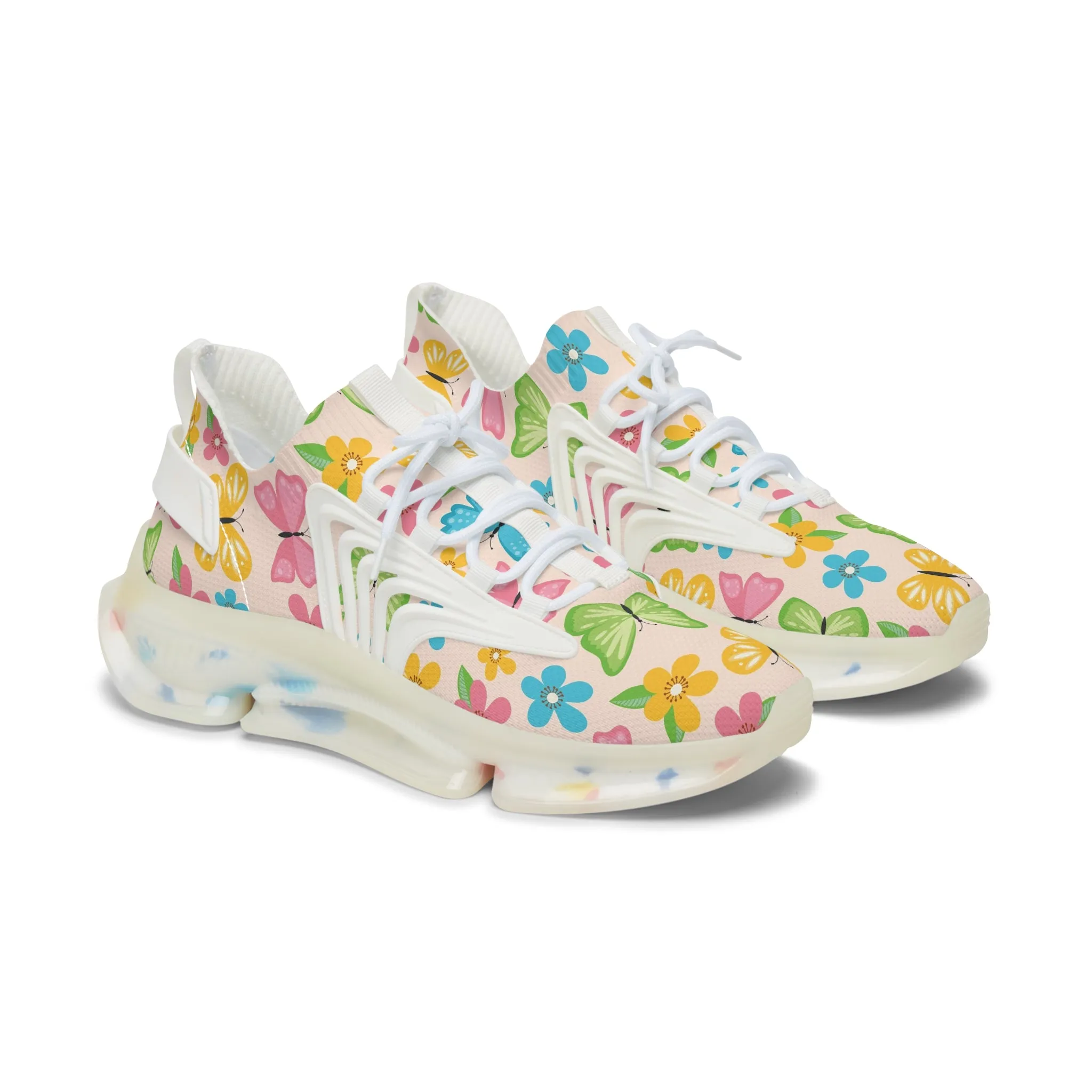 Cute Butterfly Women's Mesh Sneakers