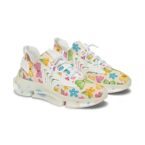 Cute Butterfly Women's Mesh Sneakers
