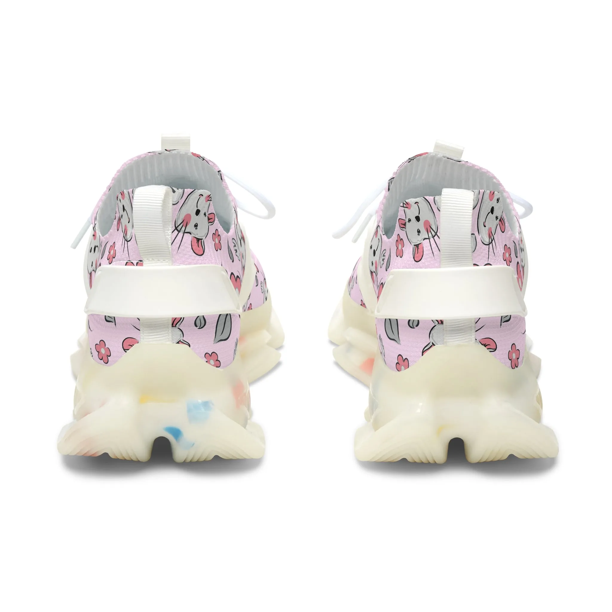 Cute Mice Women's Mesh Sneakers