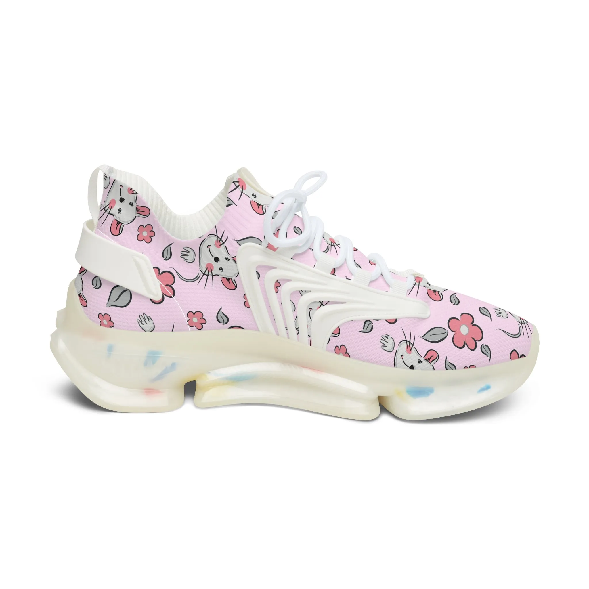 Cute Mice Women's Mesh Sneakers