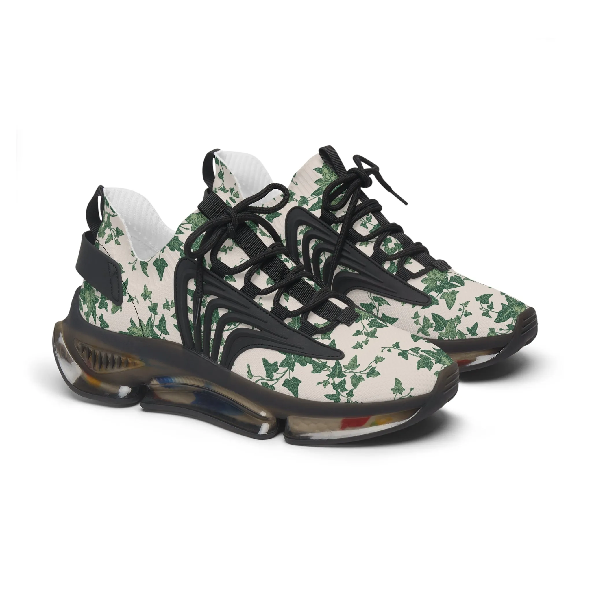 English Ivy Plants Women's Mesh Sneakers