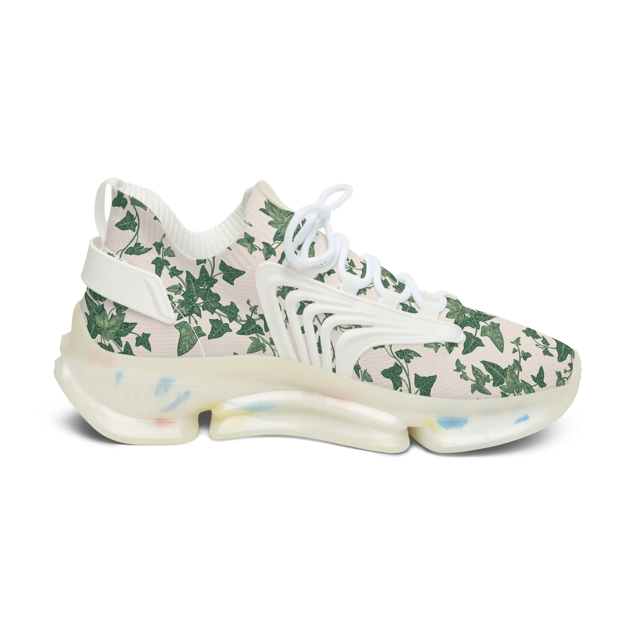 English Ivy Plants Women's Mesh Sneakers