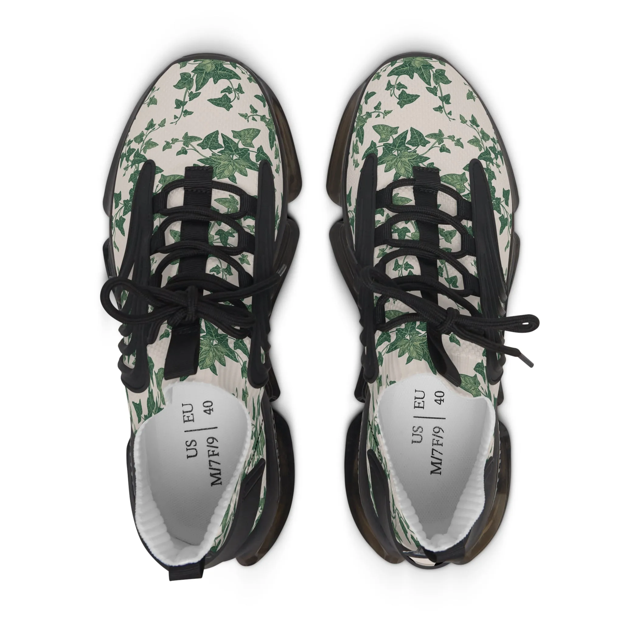 English Ivy Plants Women's Mesh Sneakers