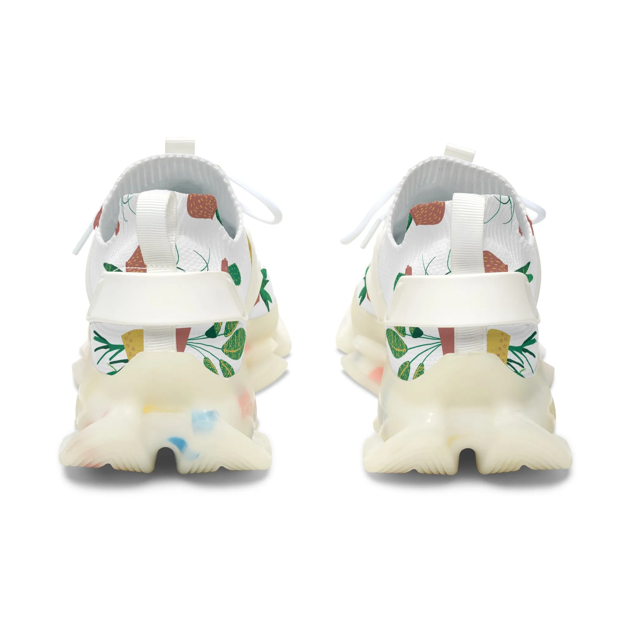 Exotic Plants in Pots Women's Mesh Sneakers