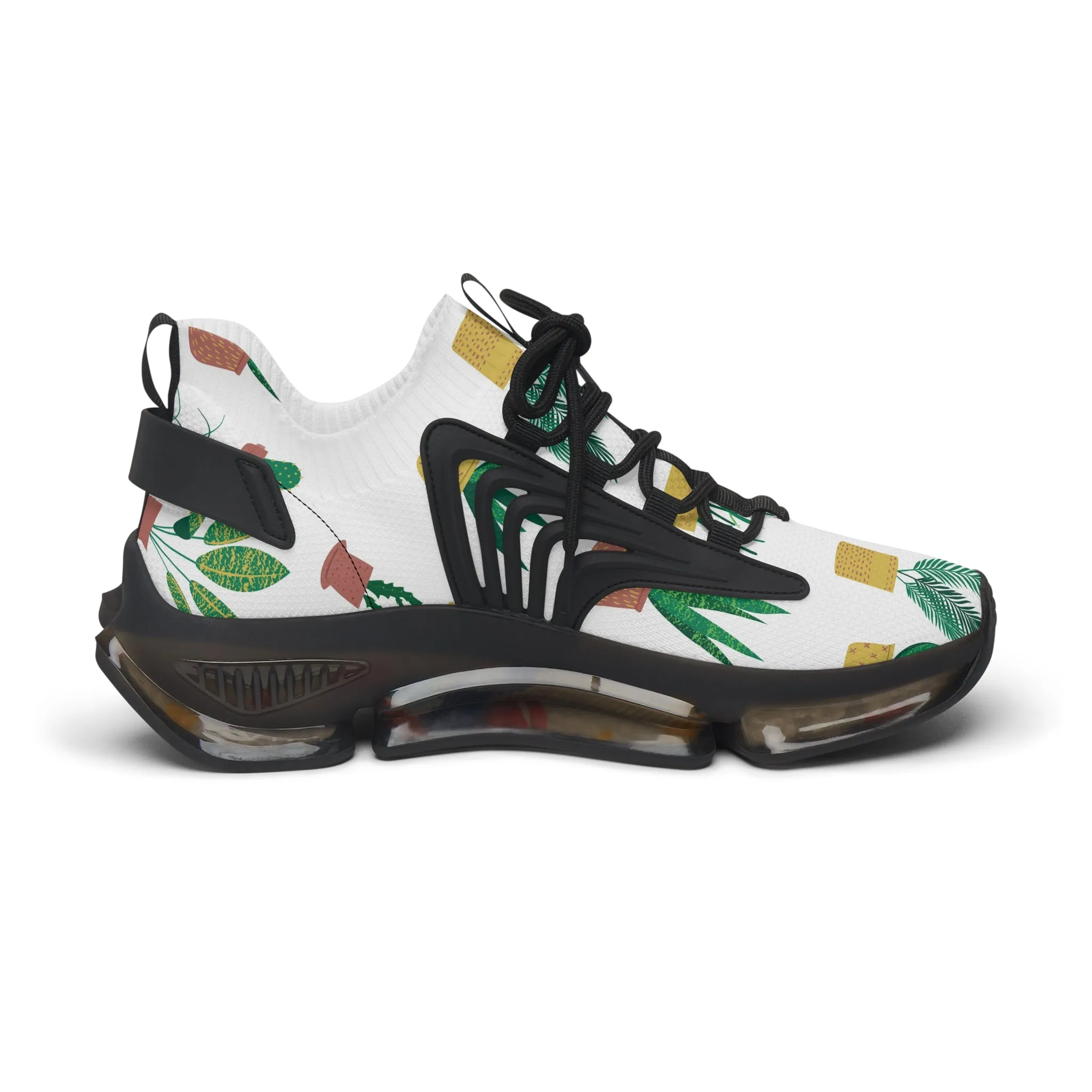 Exotic Plants in Pots Women's Mesh Sneakers