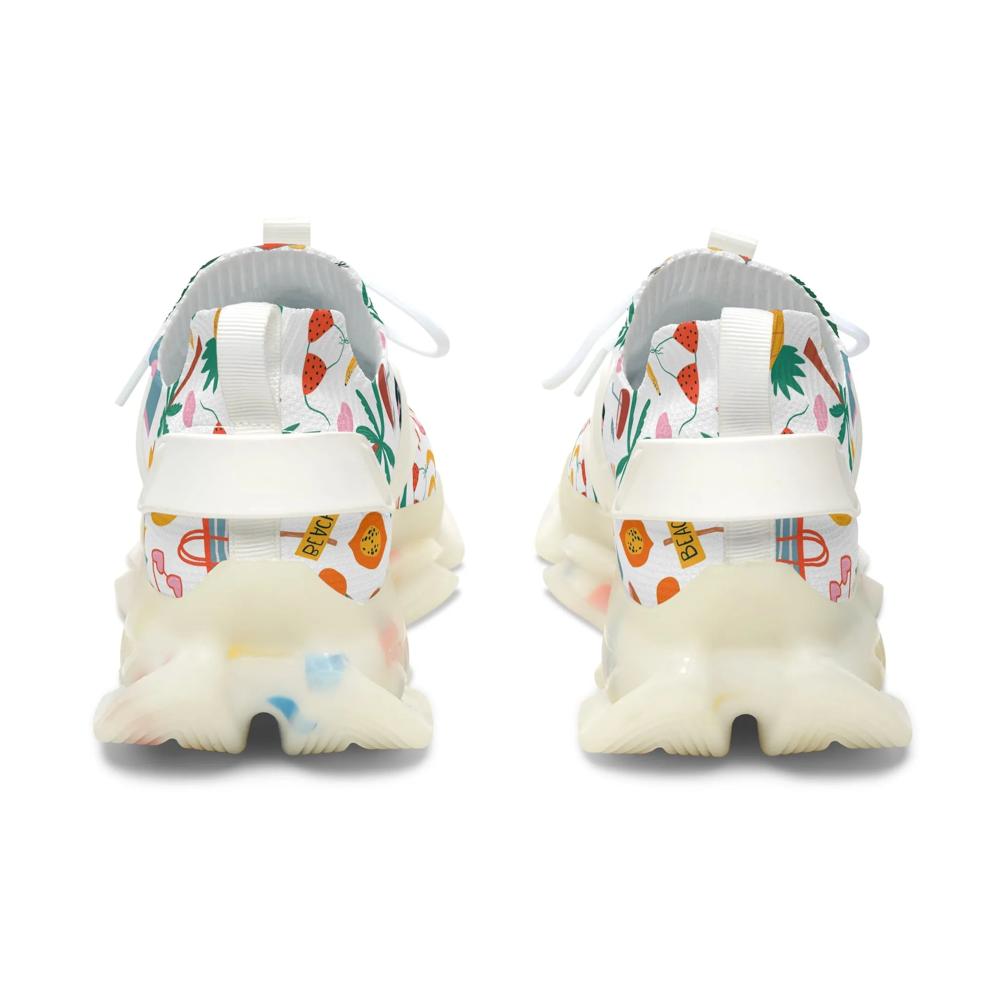 Flamingo Beach Set Women's Mesh Sneakers