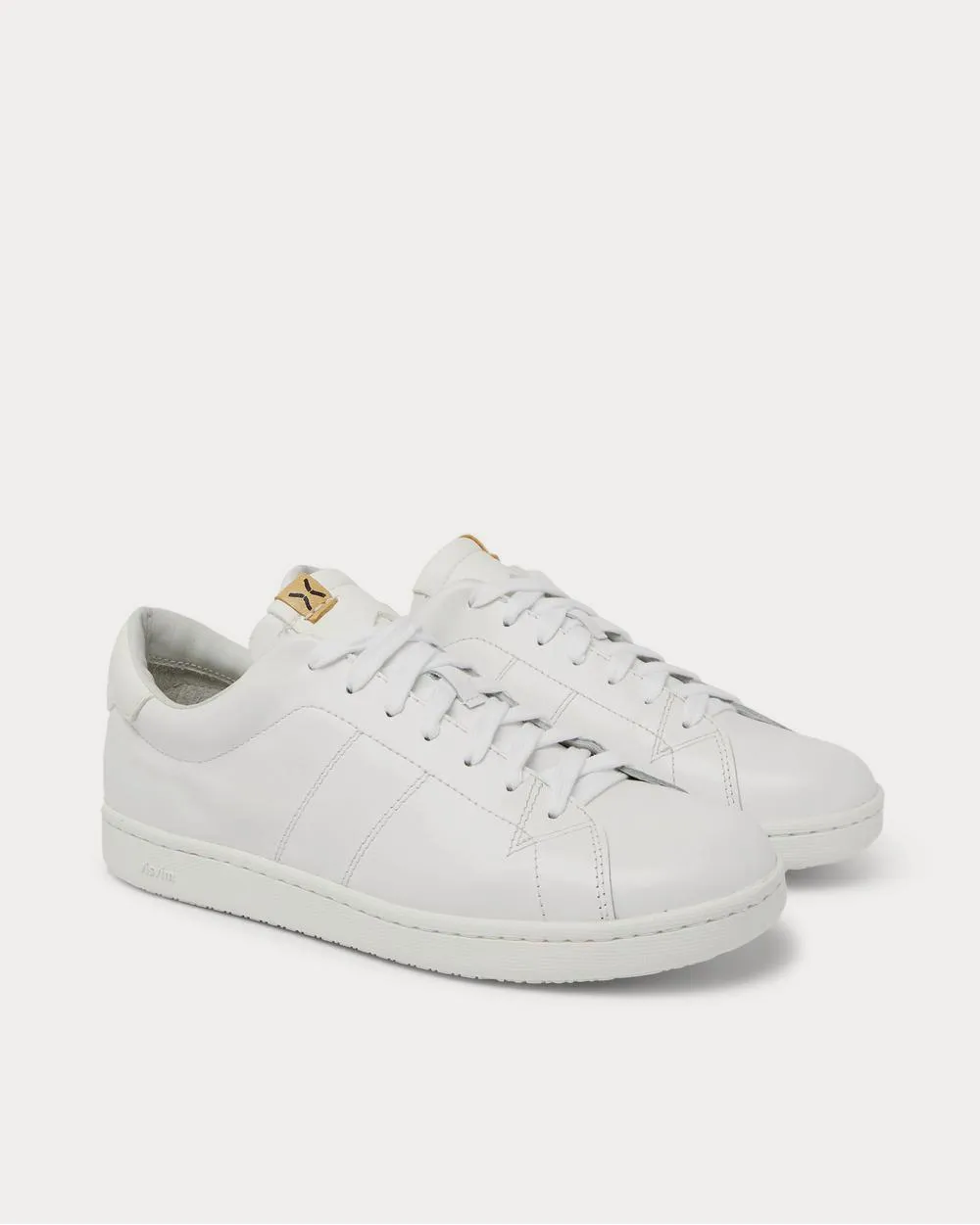 Foley Folk Leather  White low top sneakers