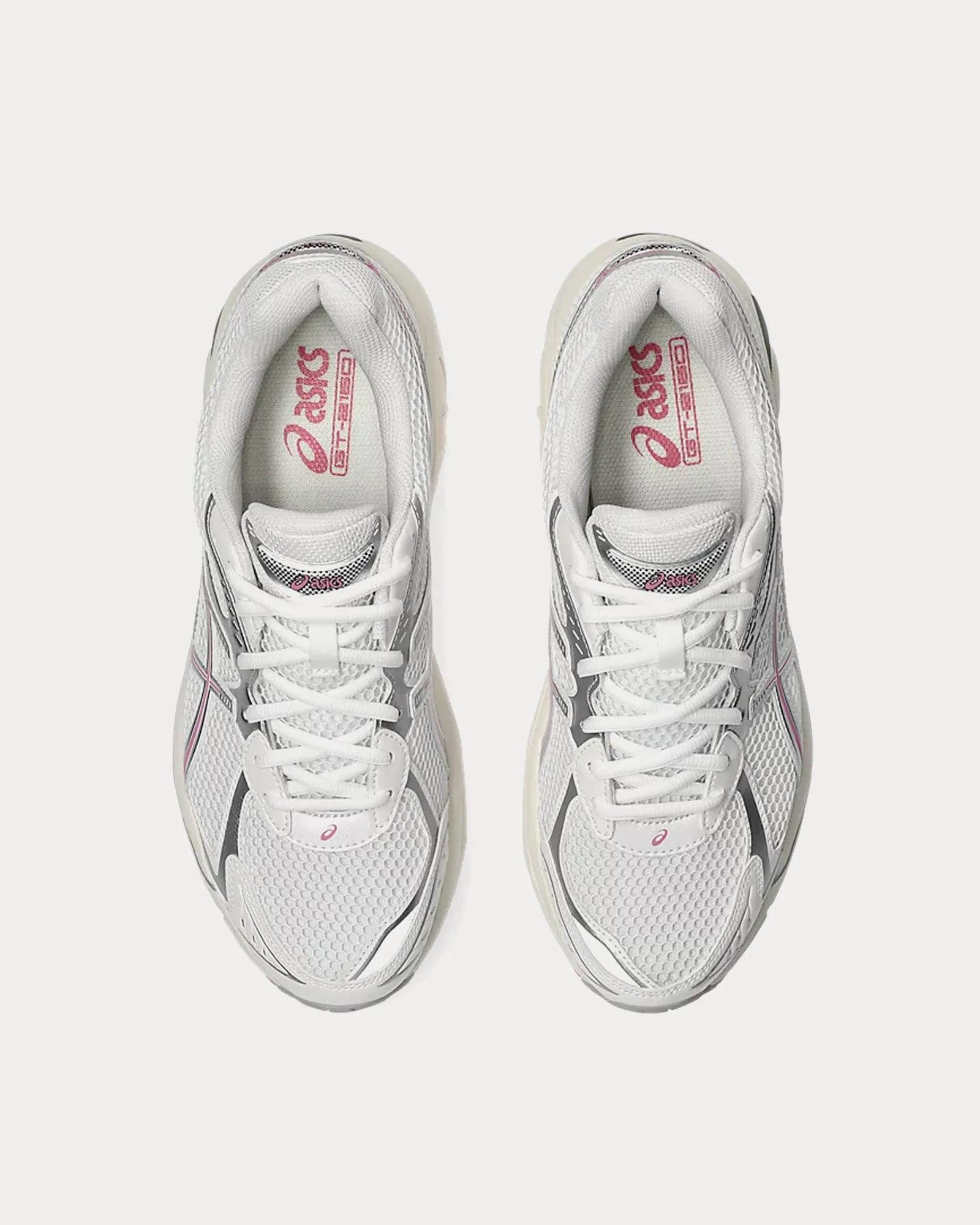GT-2160 White / Sweet Pink Low Top Sneakers