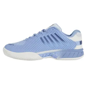 K-Swiss Hypercourt Express 2 Bright White, Open Air, & Estate Blue Women's Tennis Shoes