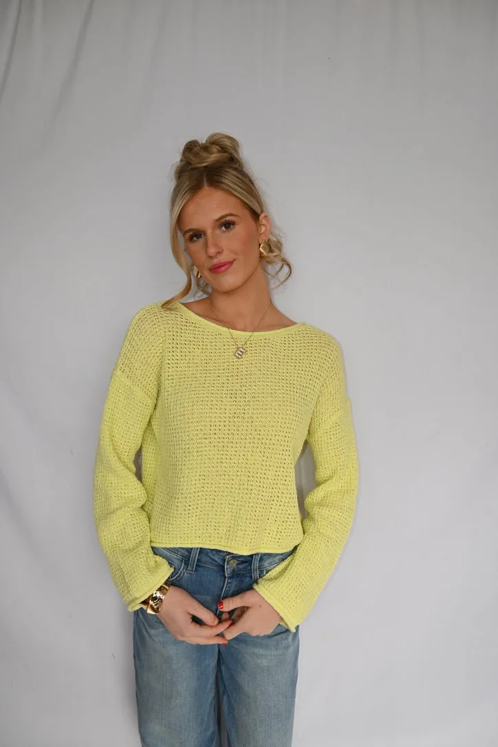 Laurien Pullover Knit Top