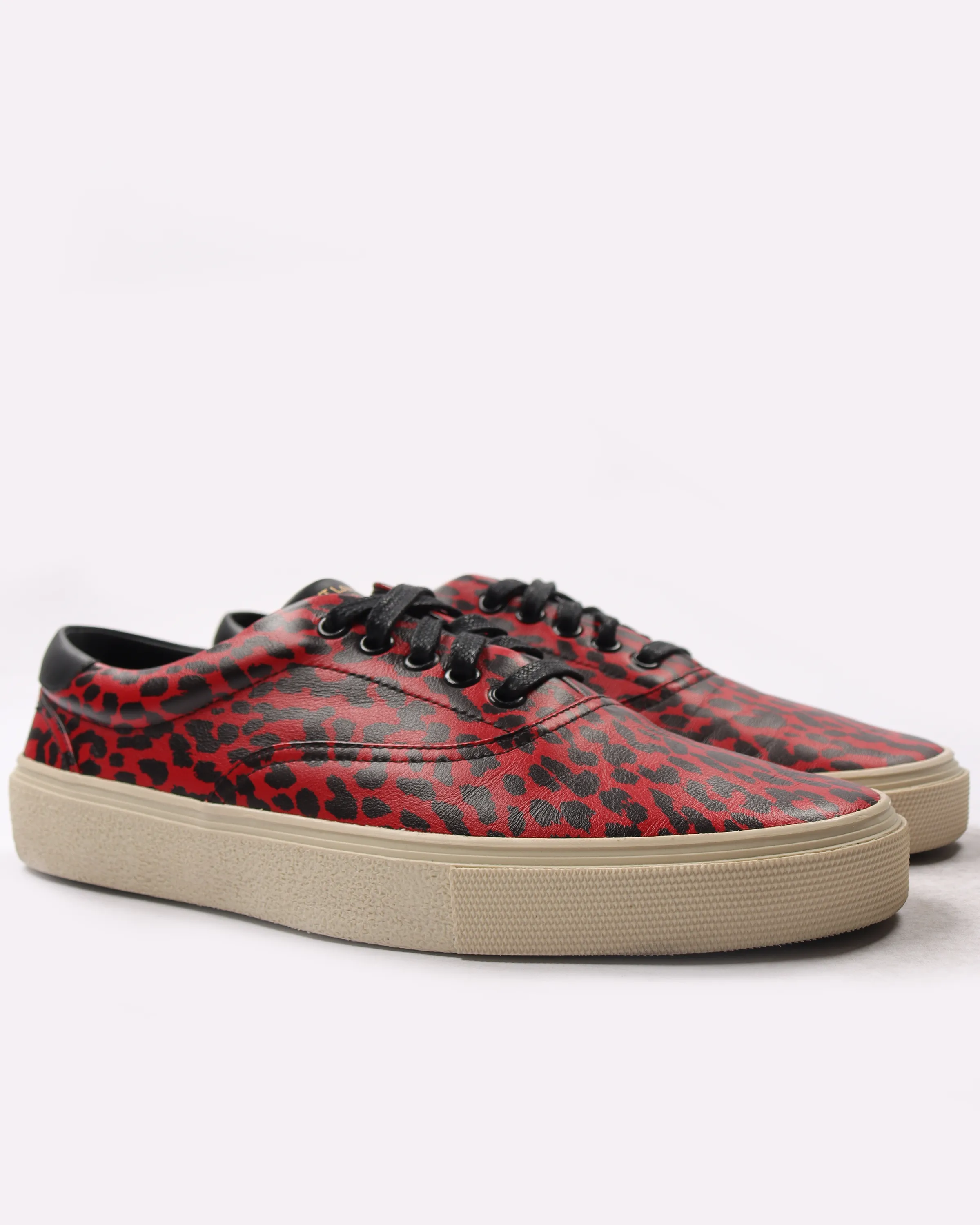 Leather Baby Cat Sneakers