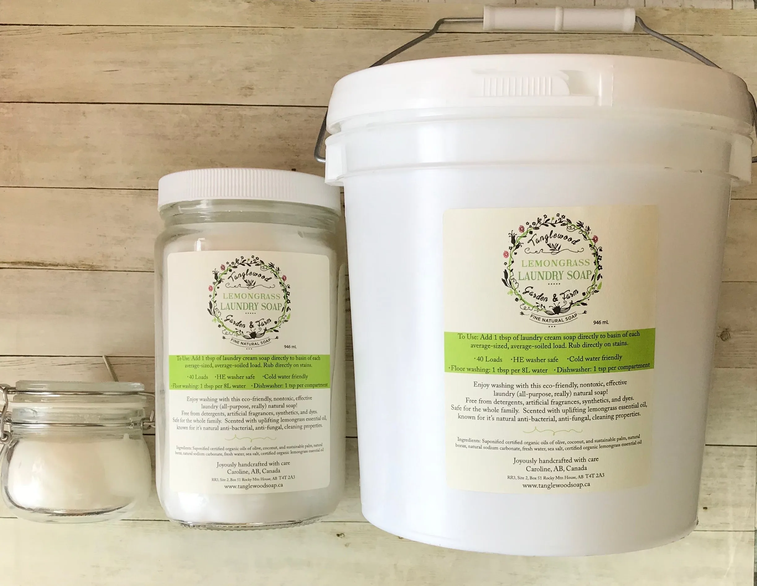 Lemongrass Natural Laundry Soap