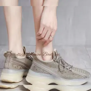 MARBLE-1-ML TAN SNEAKERS