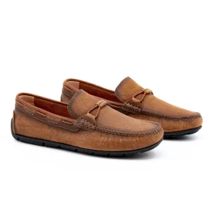 Martin Dingman Bermuda Pebble Grain Braided Bit Loafer