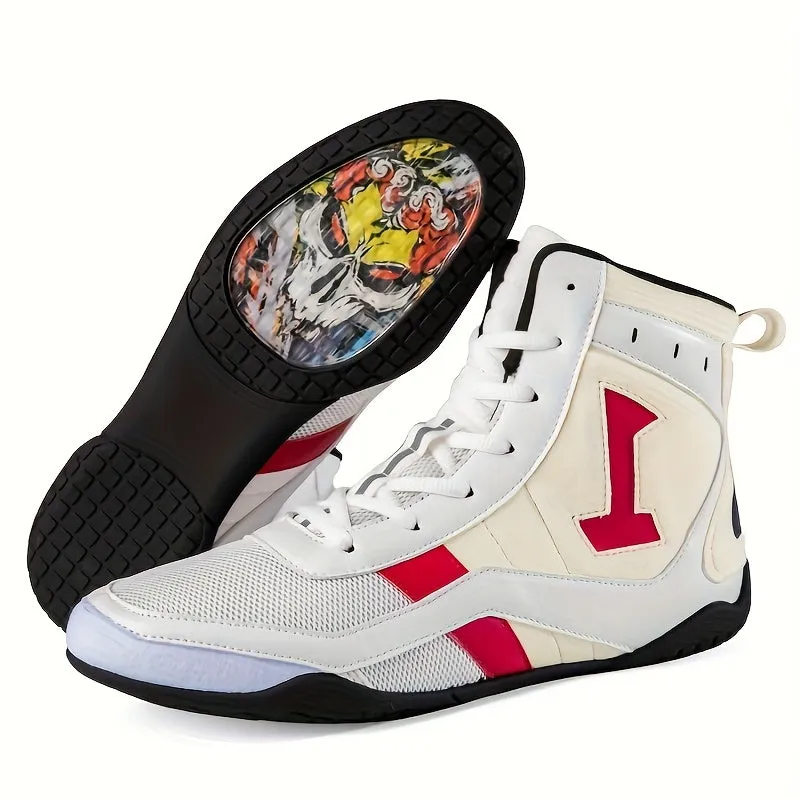 Men's High Top Stylish Boxing Shoes | Perfect For Boxing Competition