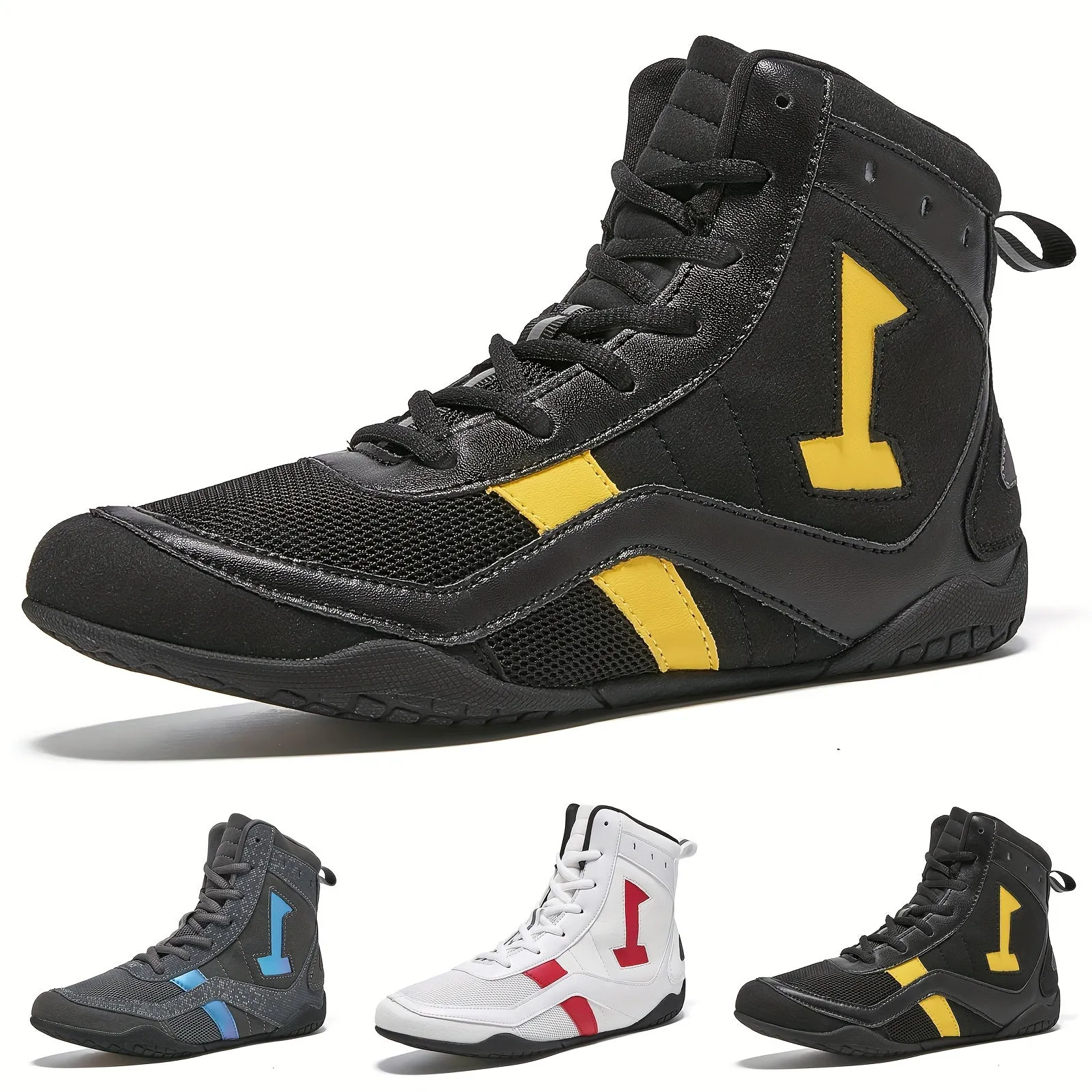 Men's High Top Stylish Boxing Shoes | Perfect For Boxing Competition