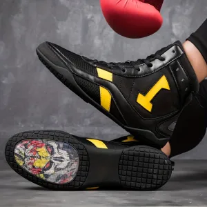 Men's High Top Stylish Boxing Shoes | Perfect For Boxing Competition