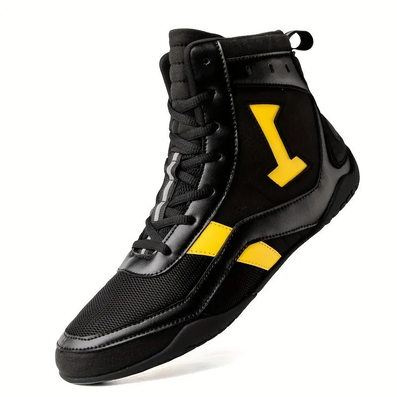 Men's High Top Stylish Boxing Shoes | Perfect For Boxing Competition