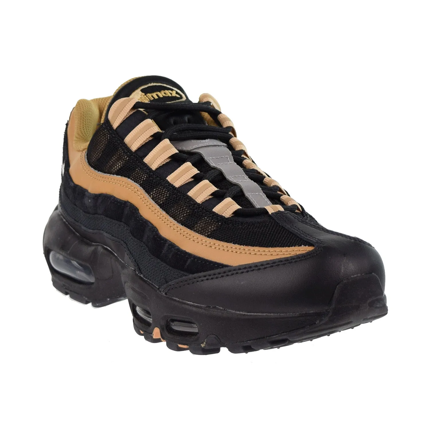 Nike Air Max 95 Men's Shoes Black-Elemental Gold-Sesame