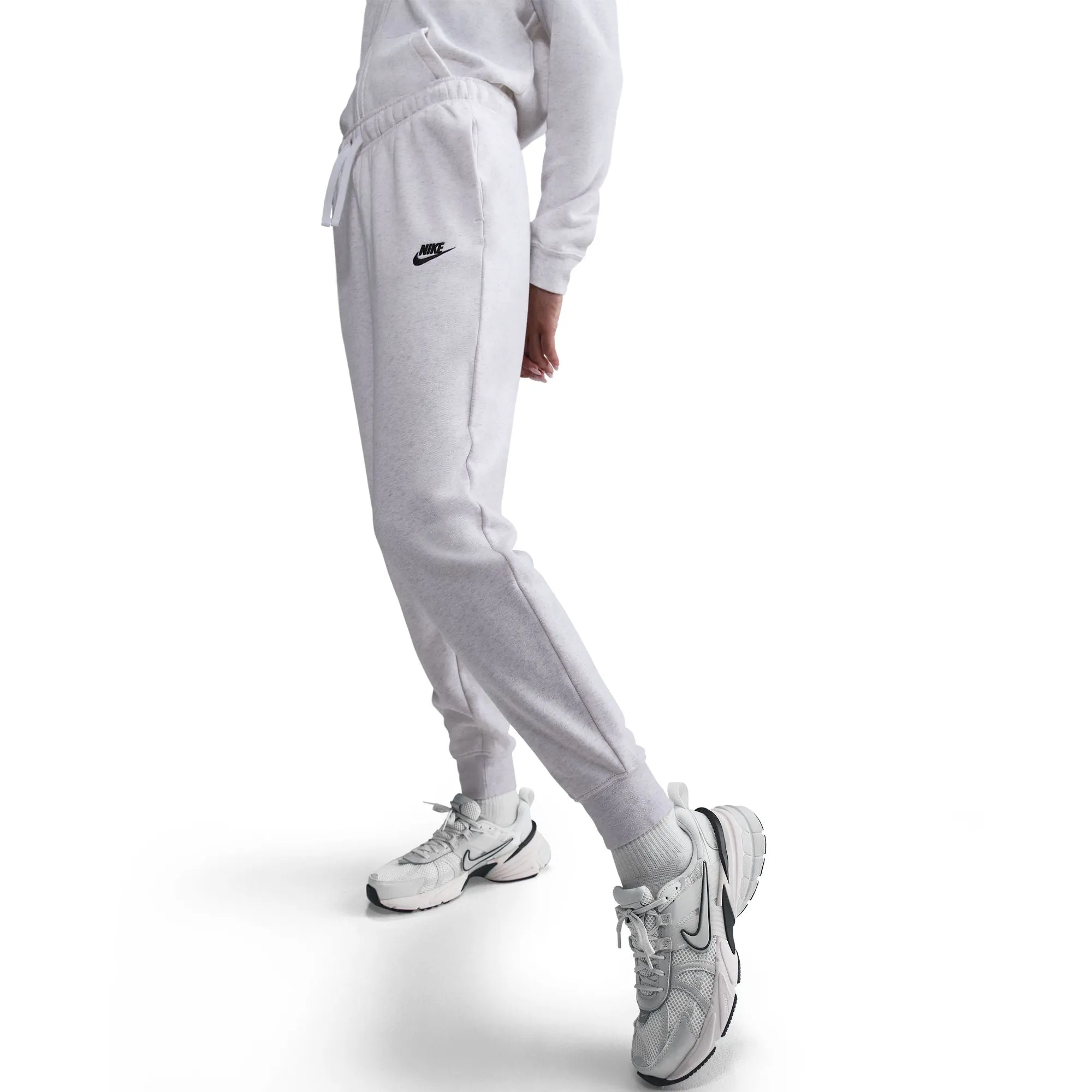 Nike Sportswear Club Fleece Mid-Rise Joggers - Birch Heather