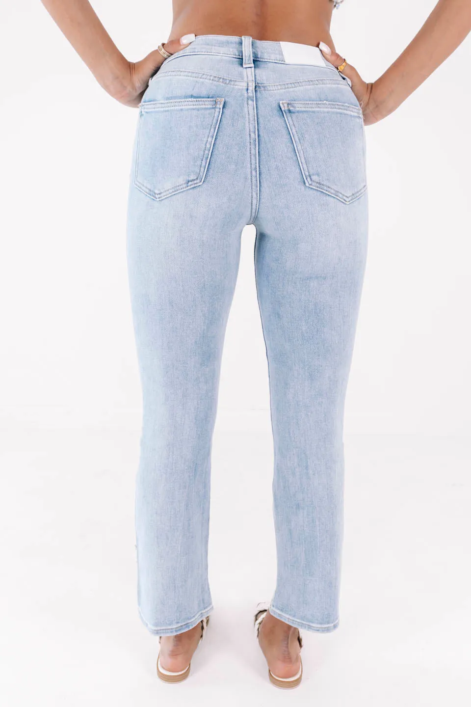 Pistola Lennon High Rise Crop Boot Jeans - Topanga