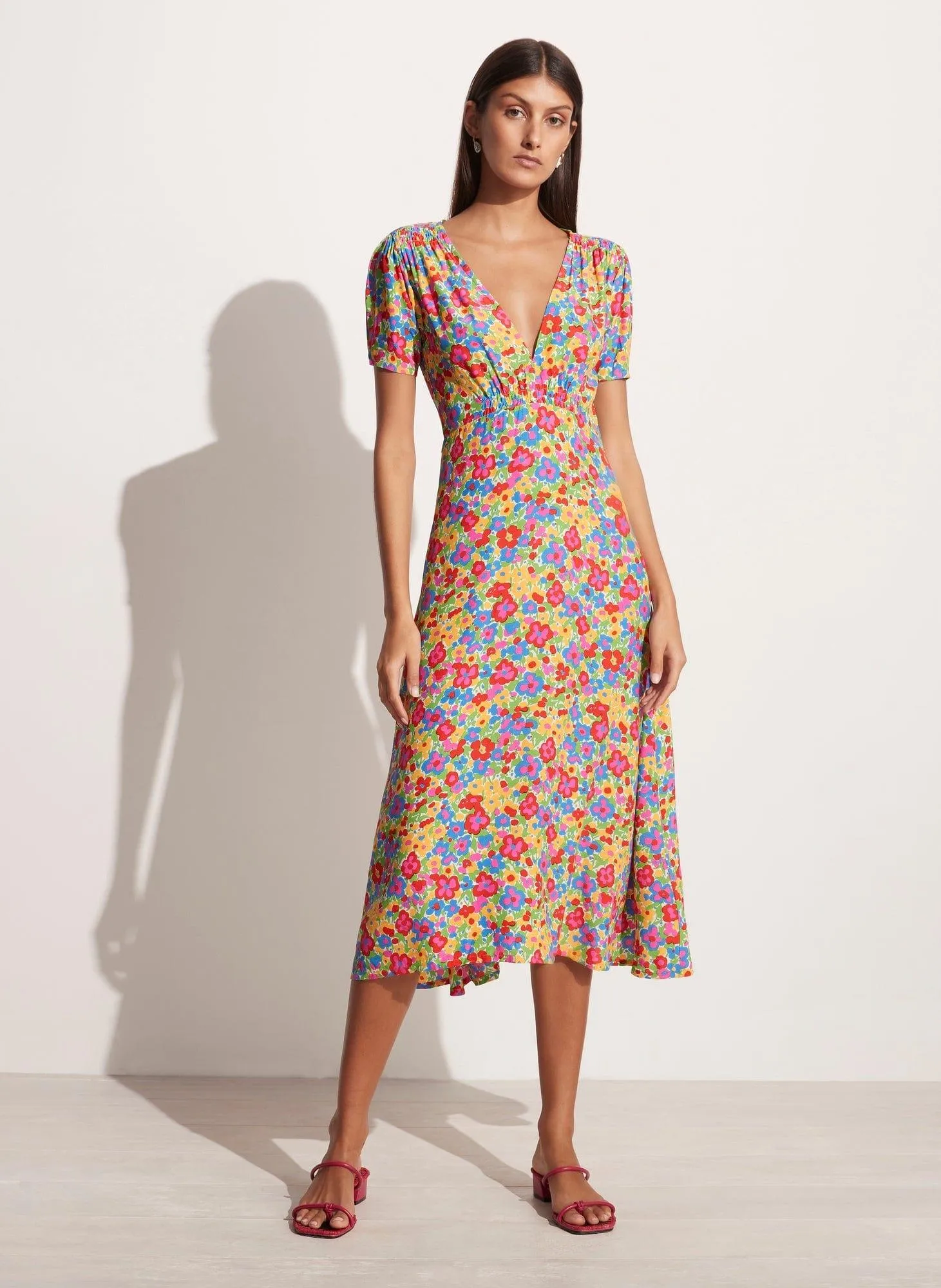 Raphaela Midi Dress La Fortuna Floral