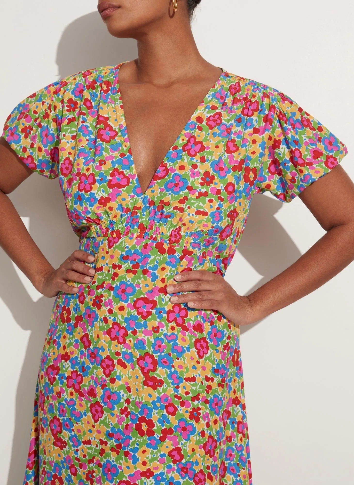 Raphaela Midi Dress La Fortuna Floral