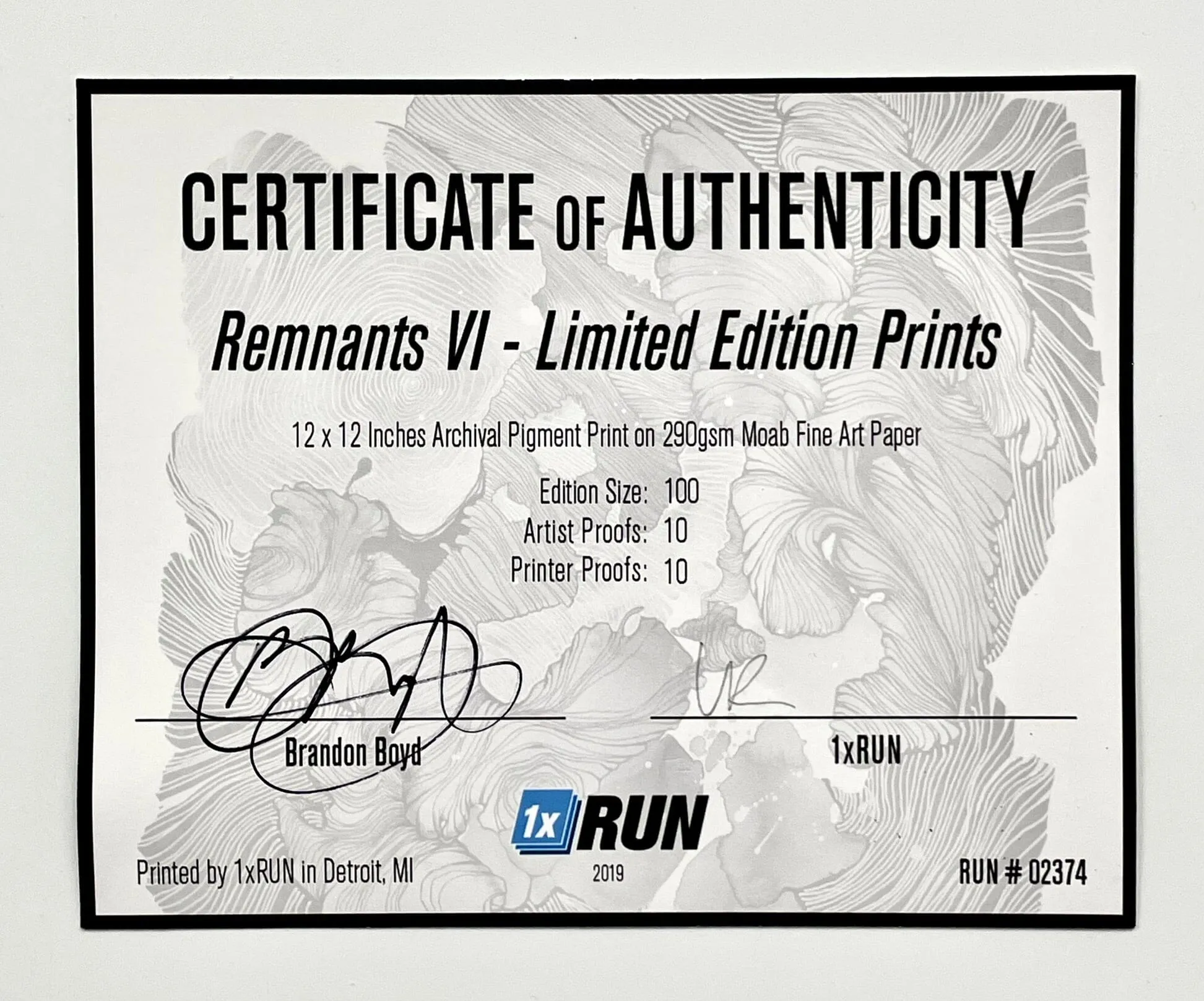 Remnants VI (Framed)