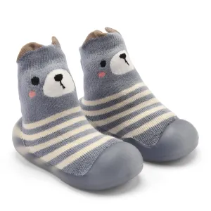Skidders Baby Grip Shoes Panda Blue