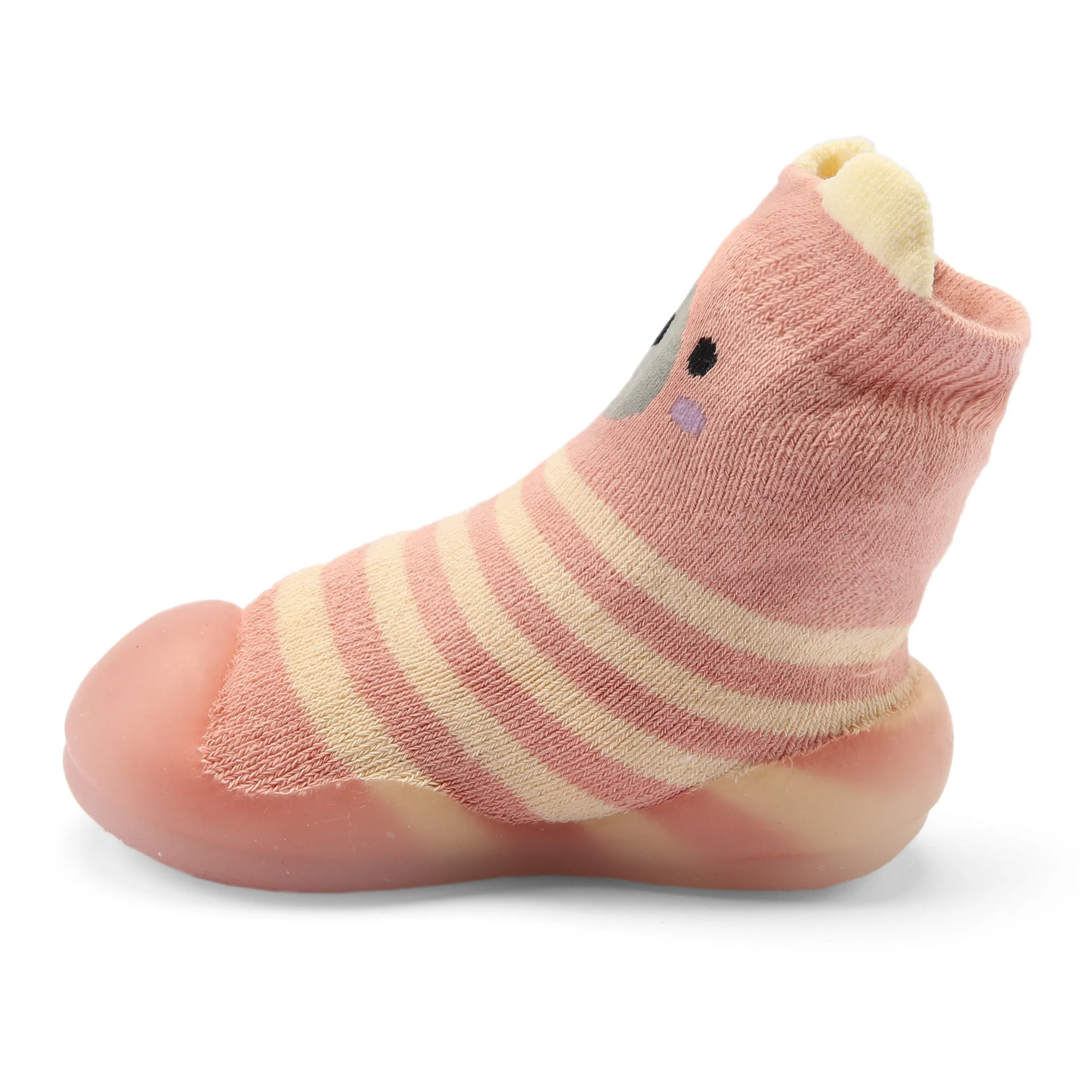 Skidders Baby Grip Shoes Panda Pink