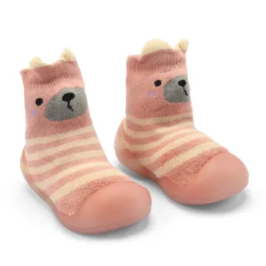 Skidders Baby Grip Shoes Panda Pink