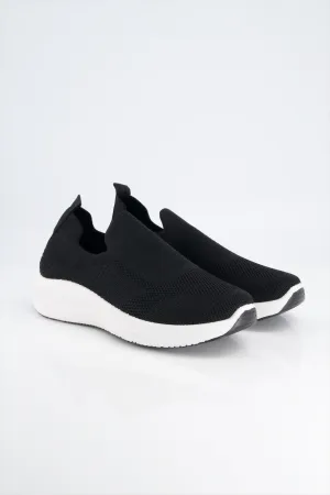 Super Luxury Skecher Slip on Black