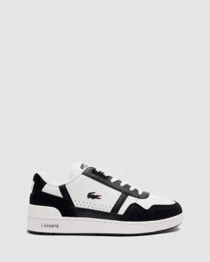 T-CLIP 124 7 SMA SNEAKERS WHITE/BLACK LEATHER