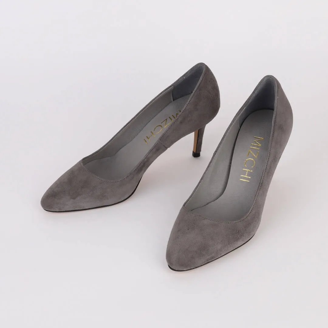 *UK size 2.5 - SOLA - cocoa, 7cm heels