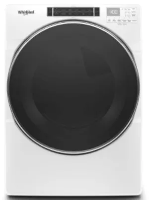 Whirlpool WGD8620HW 27 Inch Gas Dryer with 7.4 Cu. Ft. Capacity